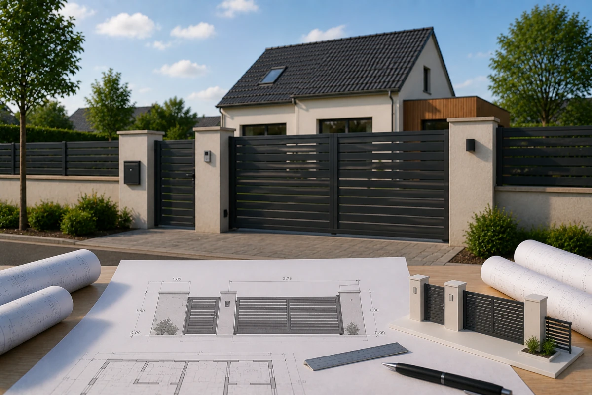 Pack plans clôture / portail – Dossier complet prêt à déposer